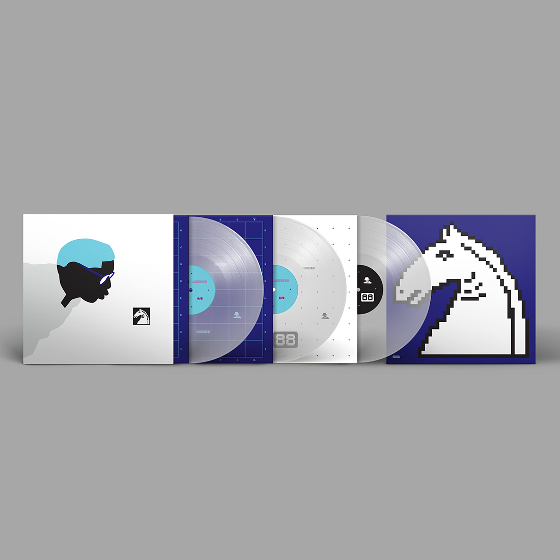 Actress - LXXXVIII: Limited Crystal Clear Deluxe Vinyl 3LP