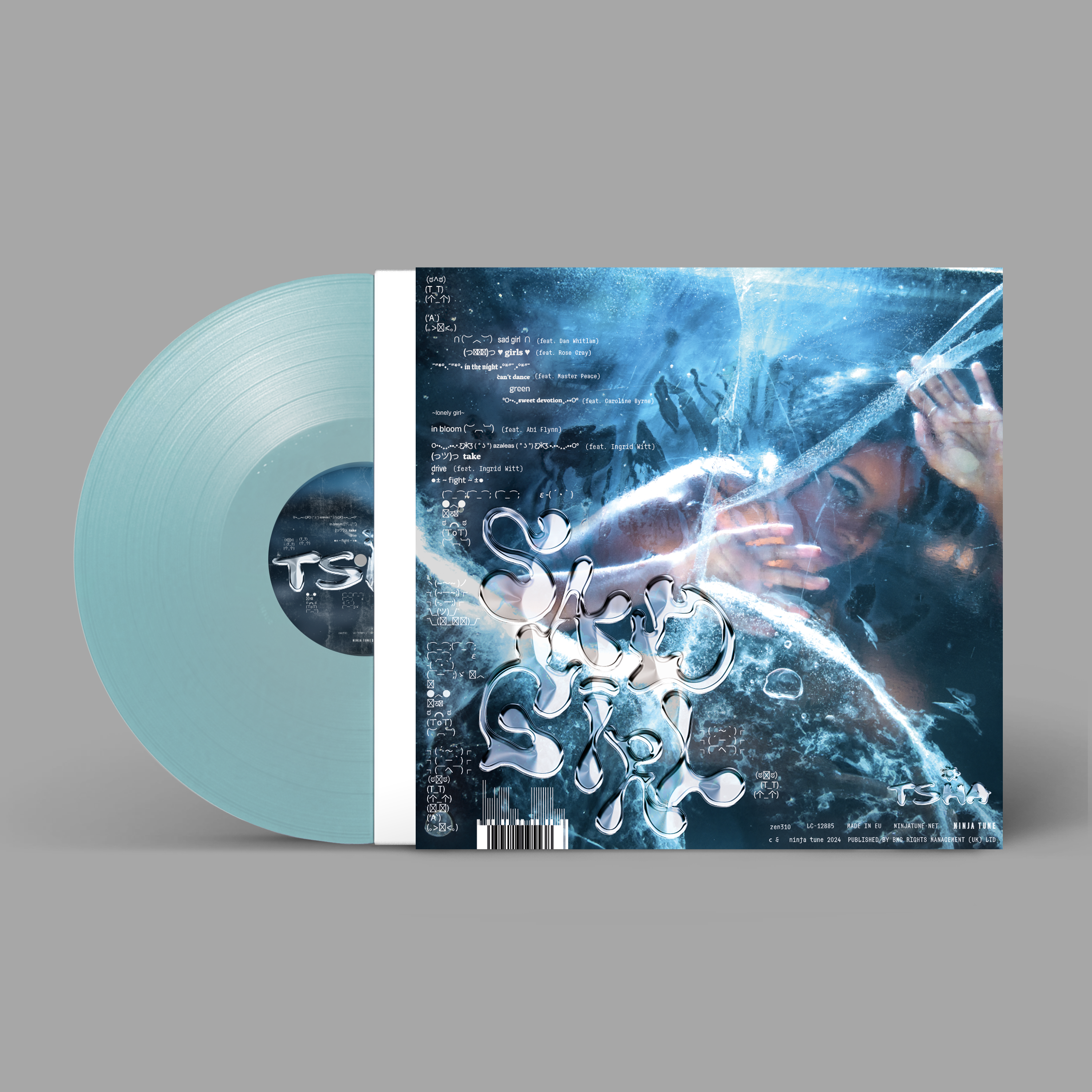 TSHA - Sad Girl: Transparent 'Blue Edge Glow' Vinyl LP