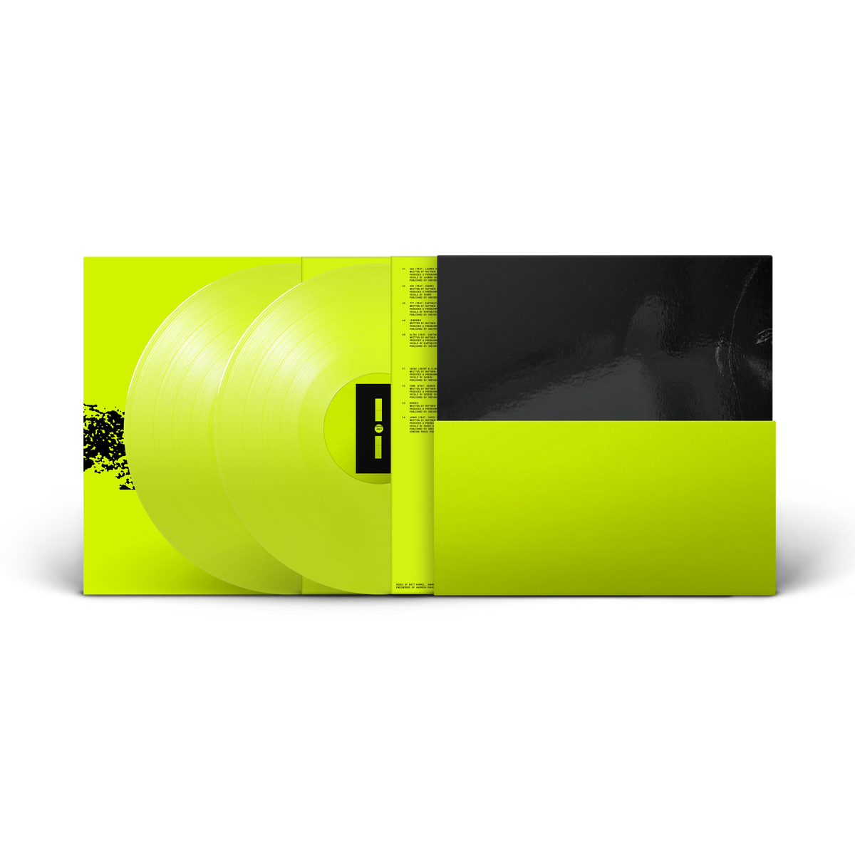 Bicep - SLUG: Signed Gatefold Safety Yellow Vinyl 2LP