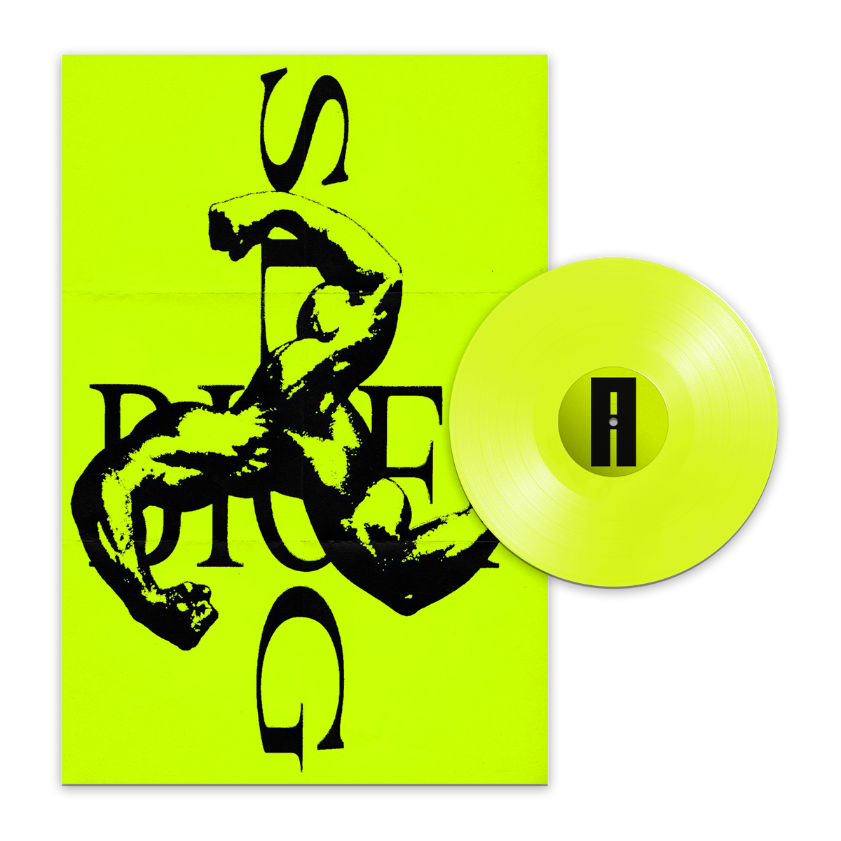 Bicep - SLUG: Signed Gatefold Safety Yellow Vinyl 2LP