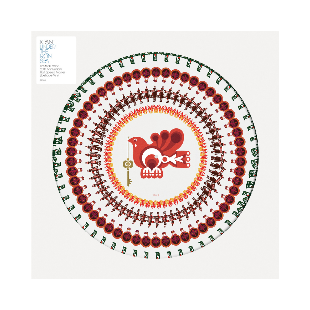 Keane - Under The Iron Sea: 1LP Zoetrope Vinyl