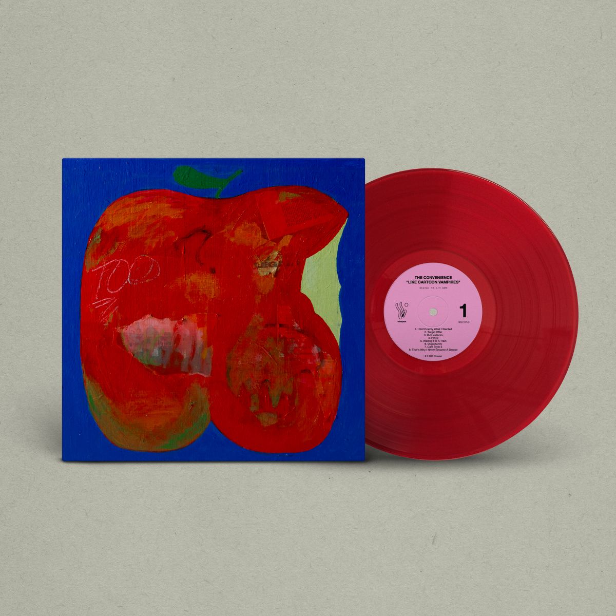 The Convenience - Like Cartoon Vampires: Limited Transparent Red Vinyl LP