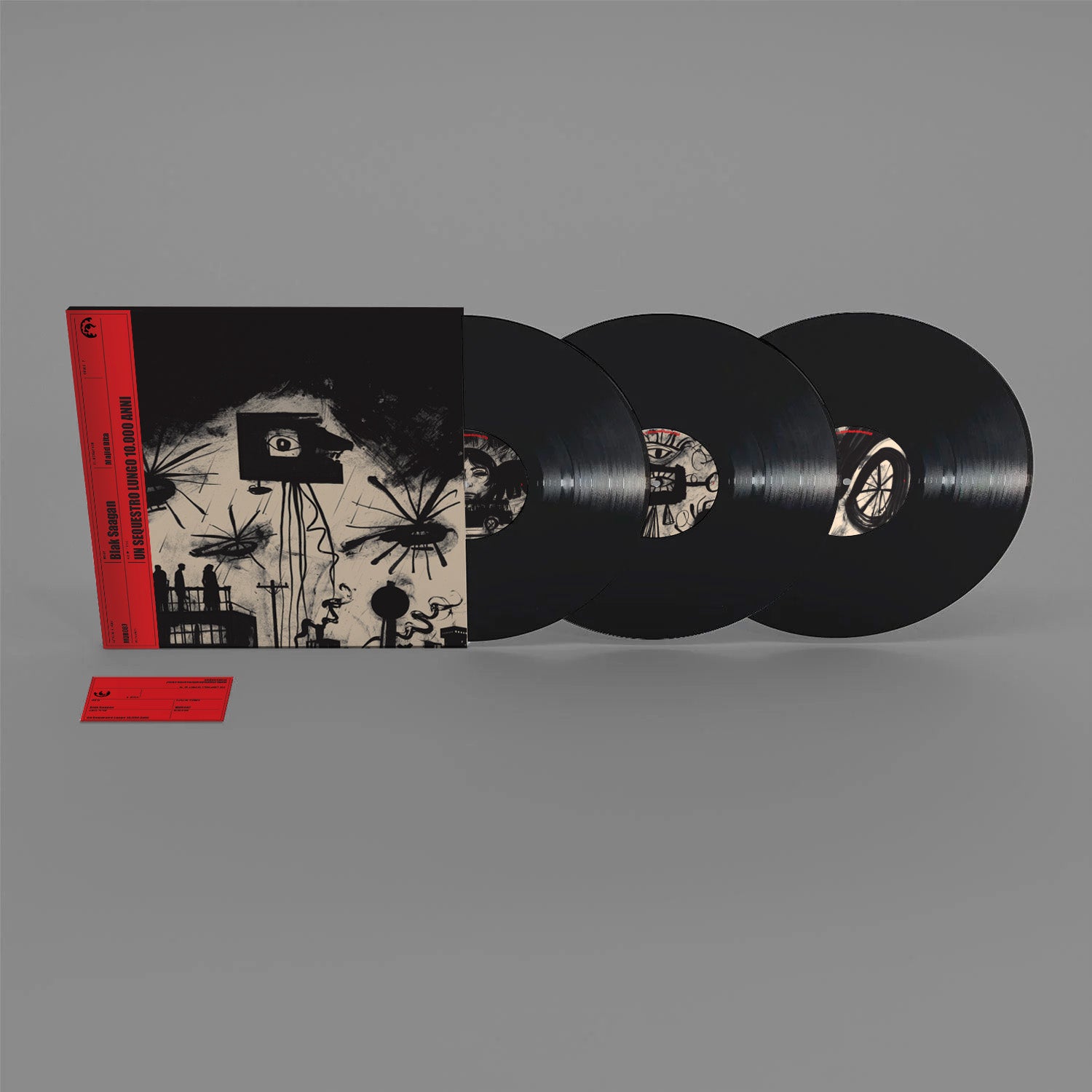 Blak Saagan - Un Sequestro Lungo 10.000 Anni: Vinyl 3LP