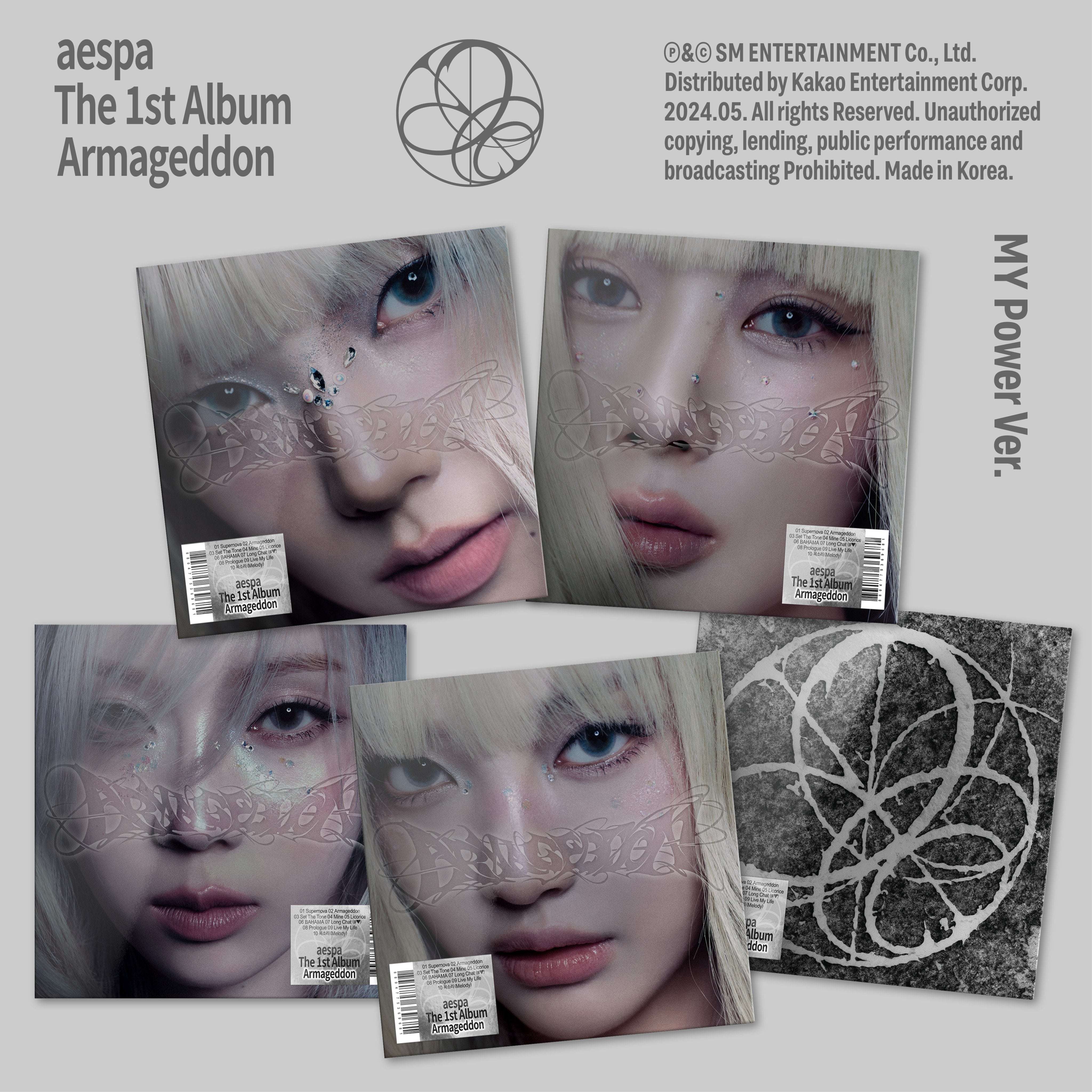 Aespa - Armageddon (MY Power Version): CD
