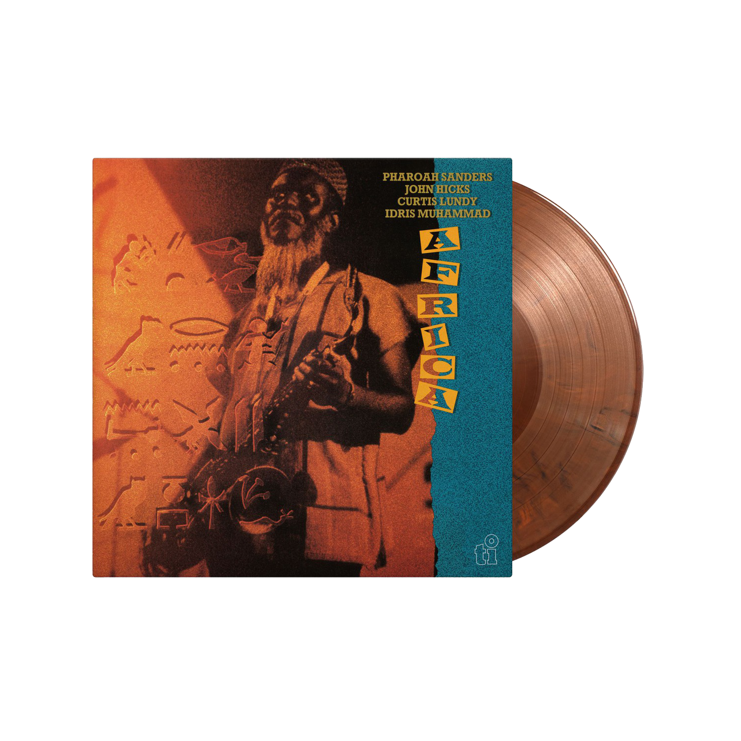 Pharoah Sanders - Africa: Limited Orange + Black Marbled Vinyl 2LP