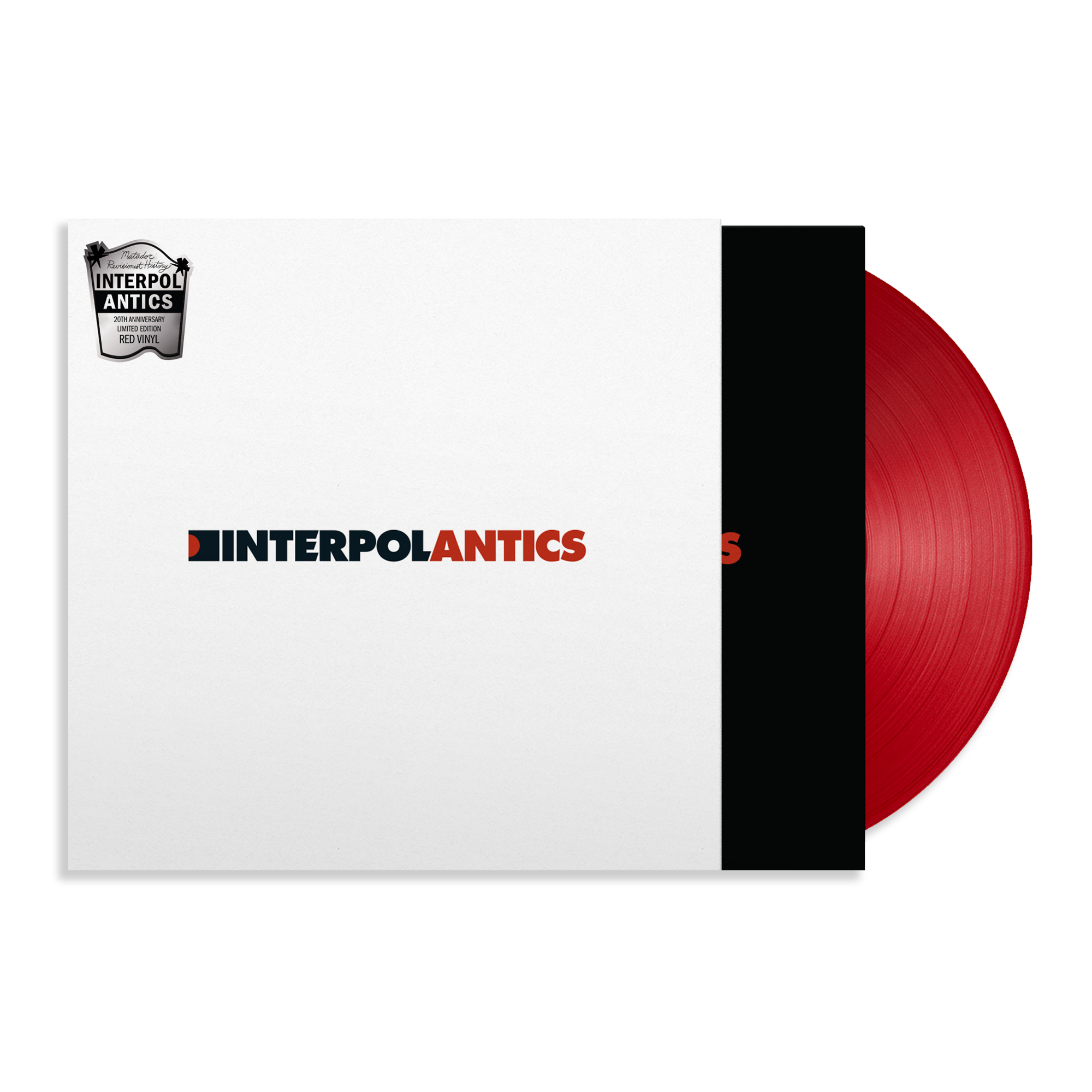 Interpol - Antics (20th Anniversary): Limited Red Vinyl LP