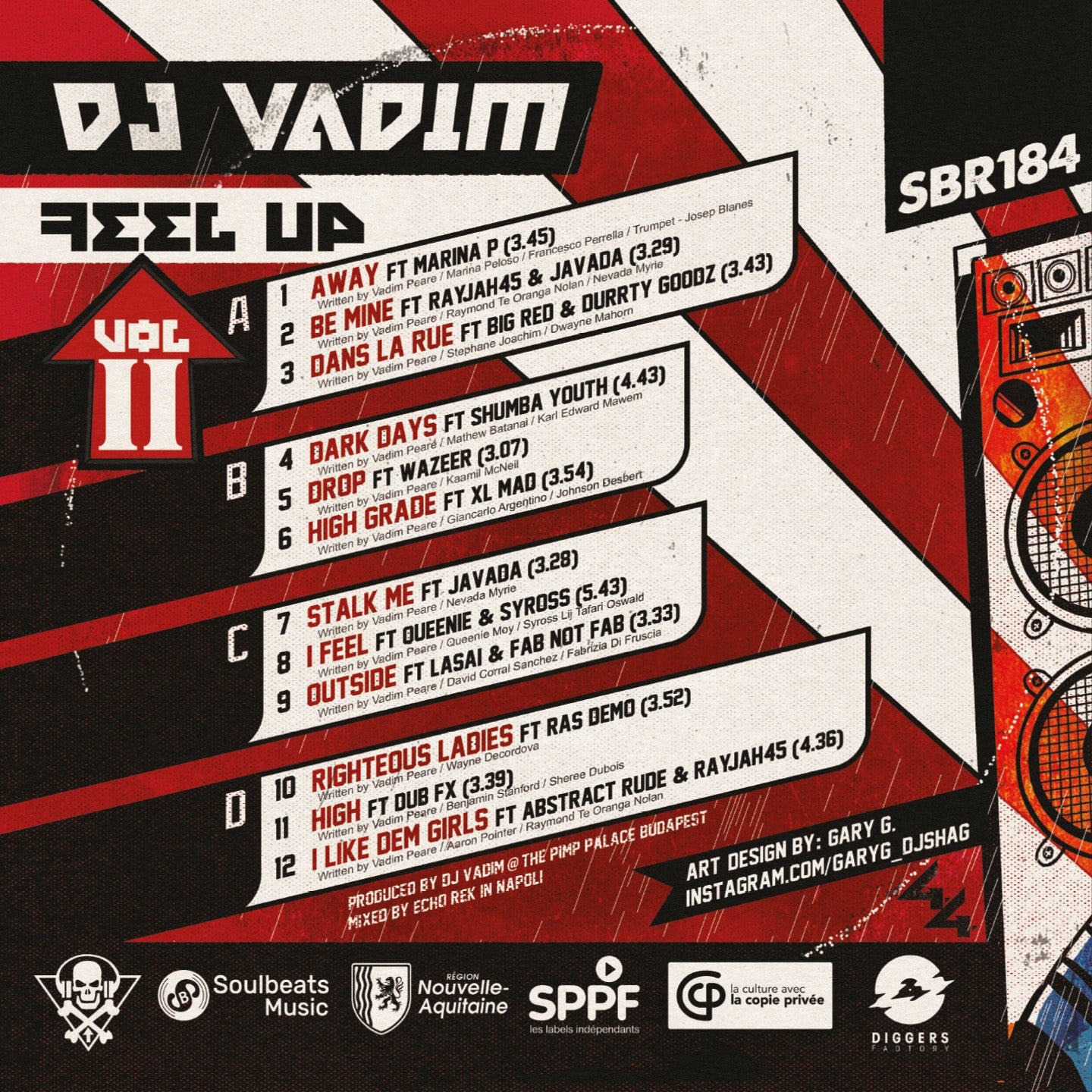 Dj Vadim - Feel Up Vol 2: Vinyl 2LP