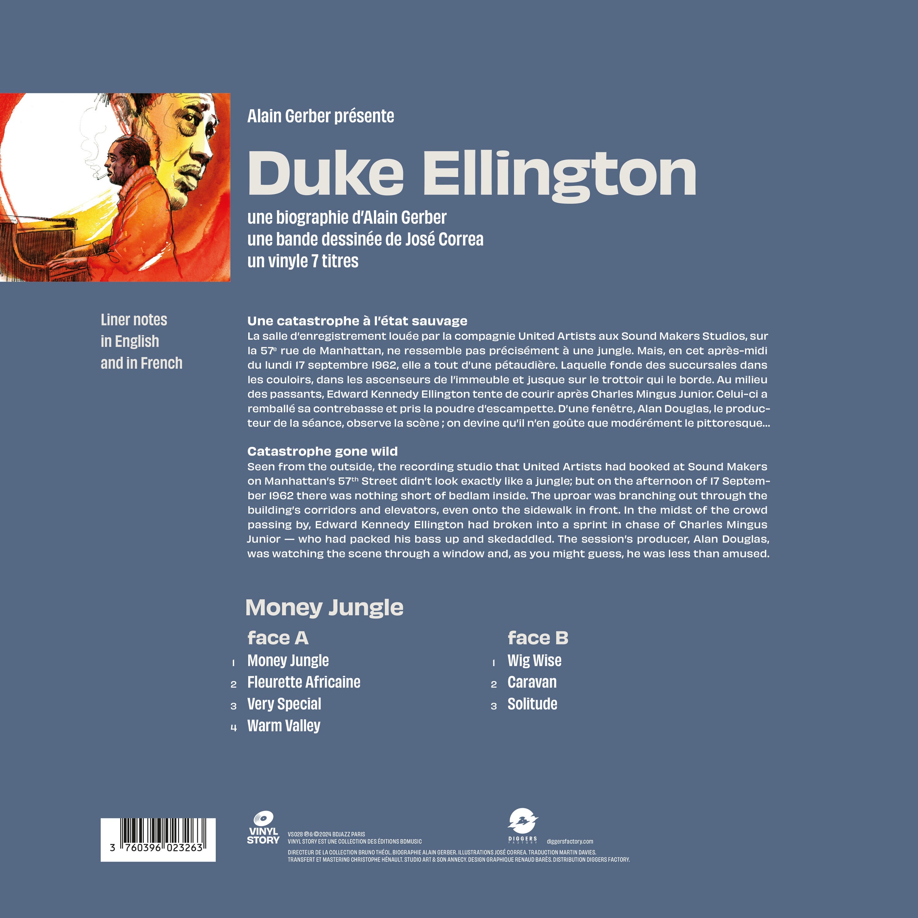 Duke Ellington - Money Jungle: Limited Vinyl LP + Comic Book