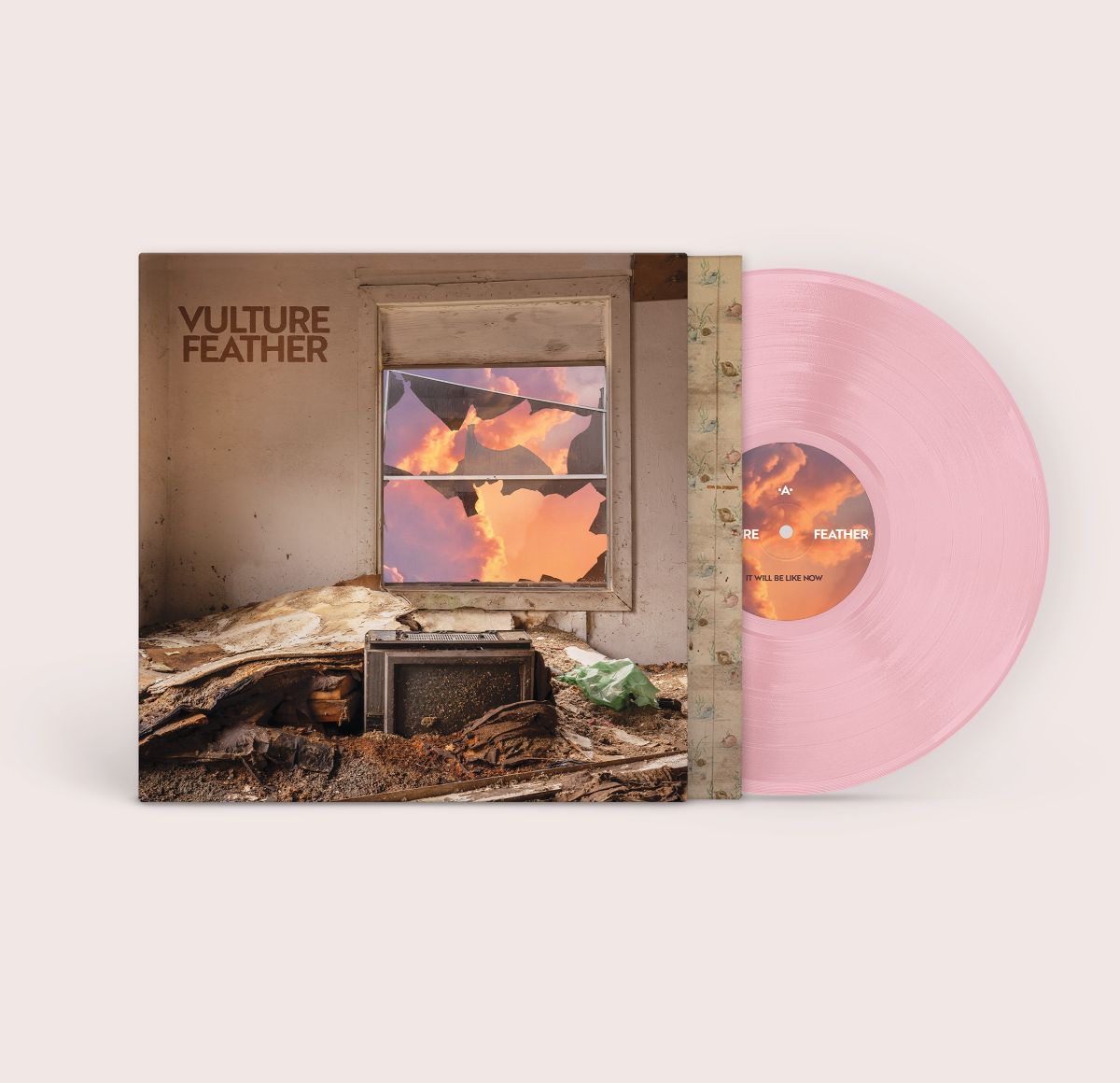 Vulture Feather - It Will Be Like Now: Limited Rose Vinyl LP