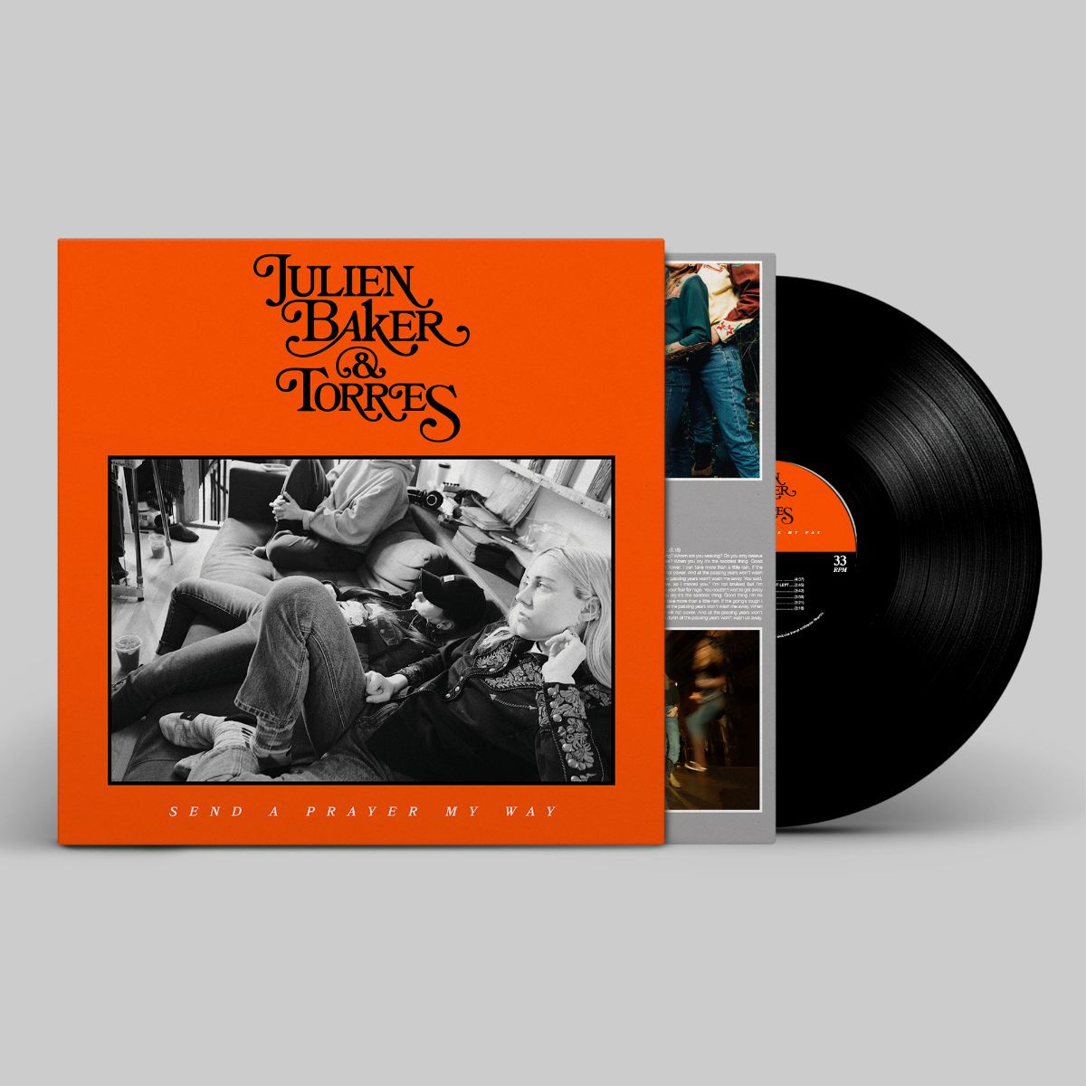 Julien Baker & TORRES - Send A Prayer My Way: Black Vinyl LP