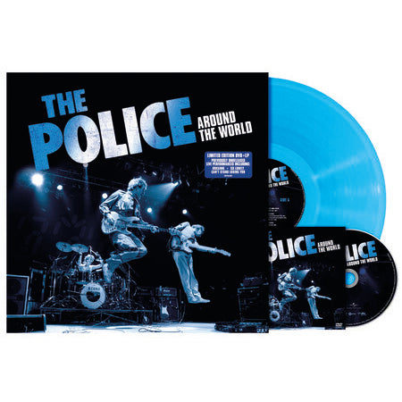 The Police - Around The World (Restored & Expanded): Limited Blue Vinyl LP + DVD