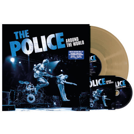 The Police - Around The World (Restored & Expanded): Limited Gold Vinyl LP + DVD