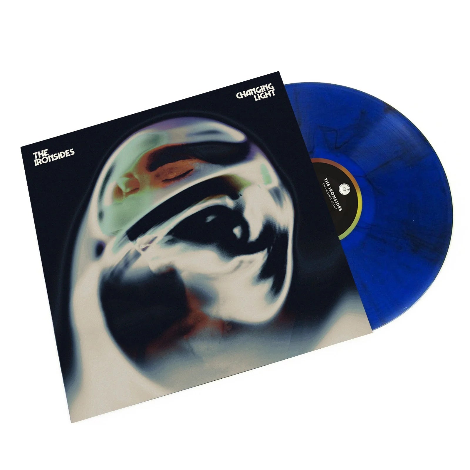 The Ironsides - Changing Light: Limited Transparent Blue + Black Swirl Vinyl LP