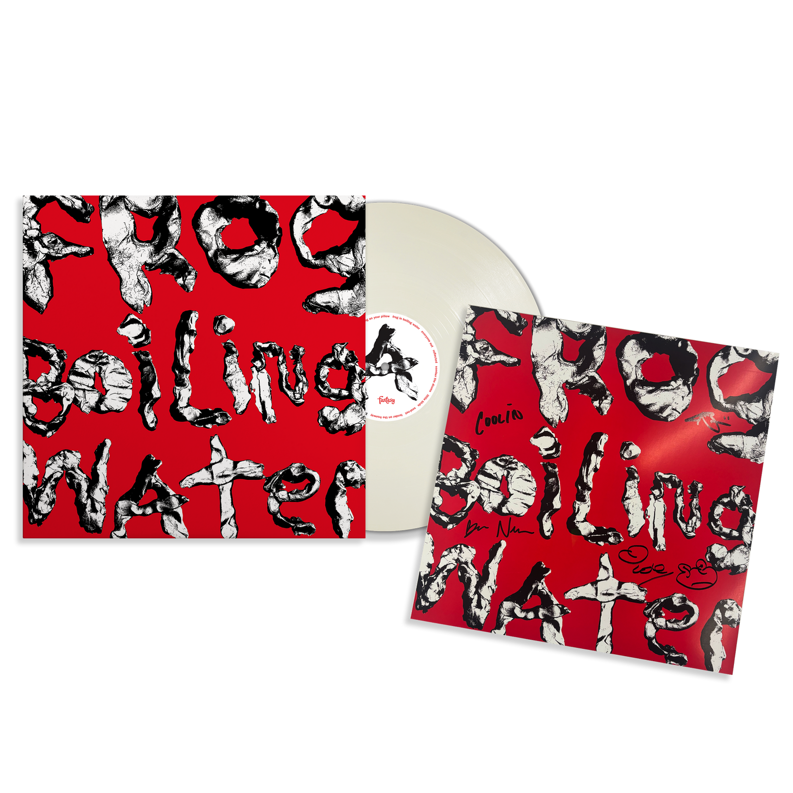 Diiv Frog In Boiling Water Limited Opaque White Vinyl Lp Exclusive