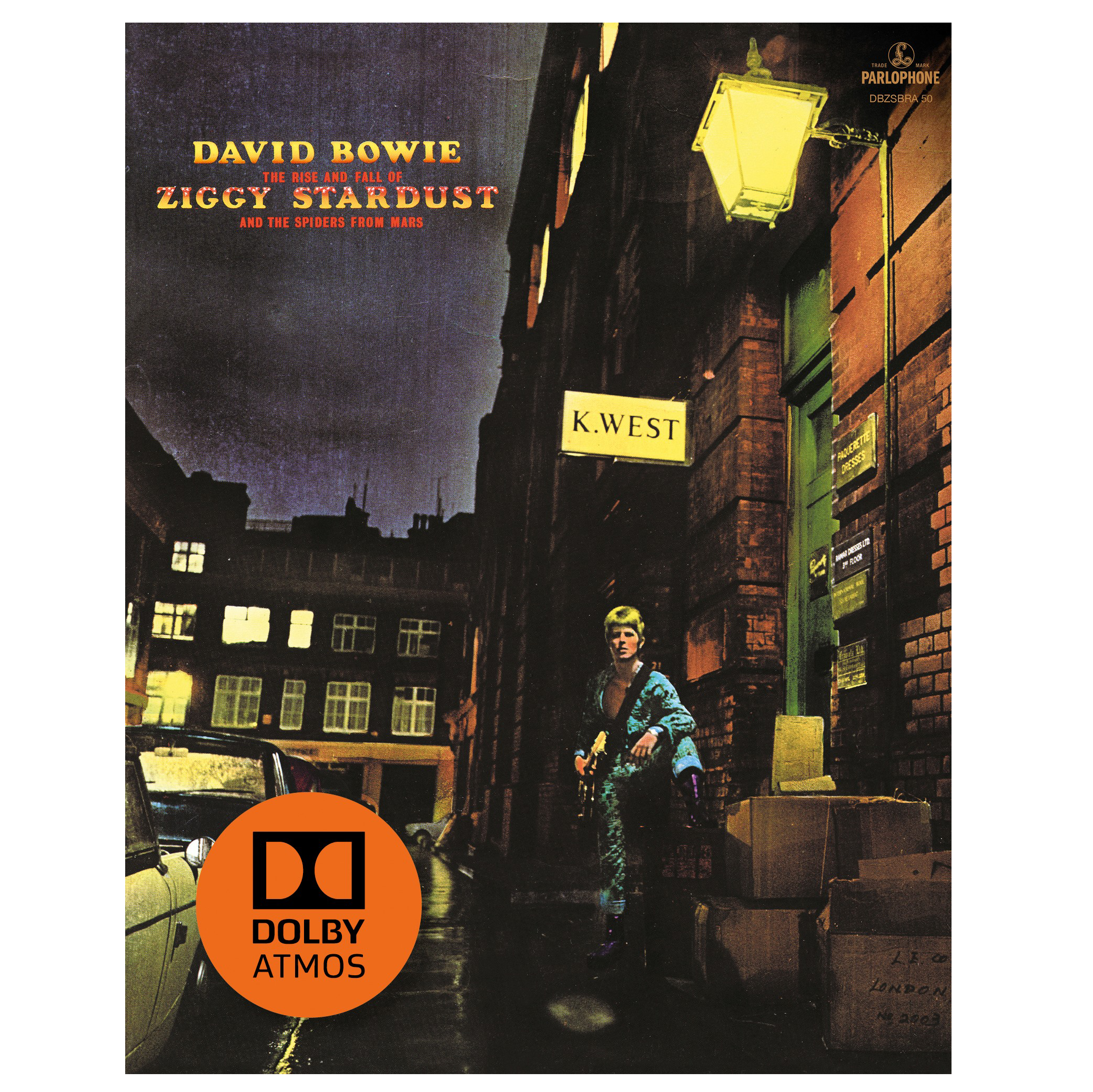 David Bowie - The Rise and Fall of Ziggy Stardust and the Spiders from Mars: Blu-Ray Audio CD