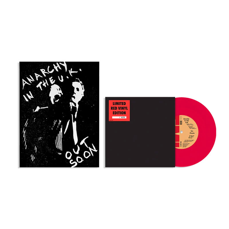 Anarchy in the UK: Exclusive Red Vinyl 7" + Out Soon Poster Bundle