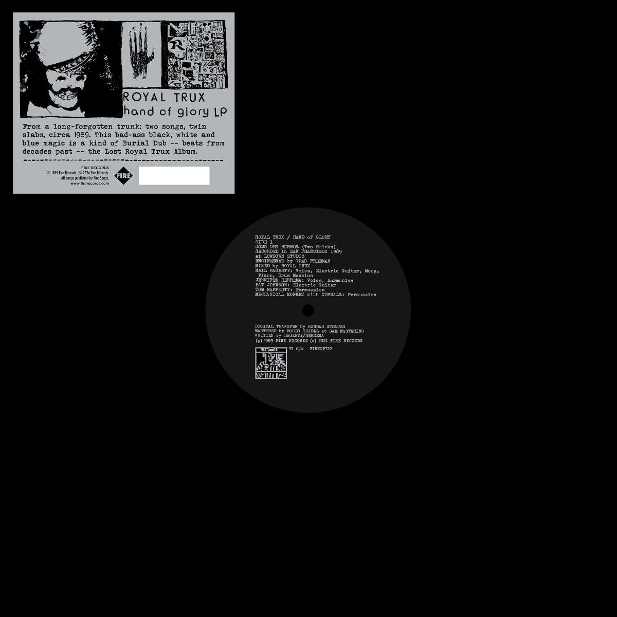 Royal Trux - Hand Of Glory (Remastered): Limited Silver Vinyl LP