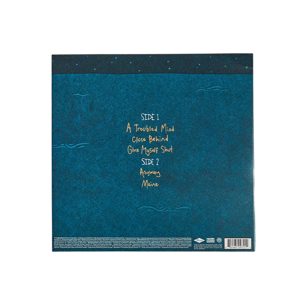 Noah Kahan - Cape Elizabeth: Limited Aqua Blue Vinyl EP