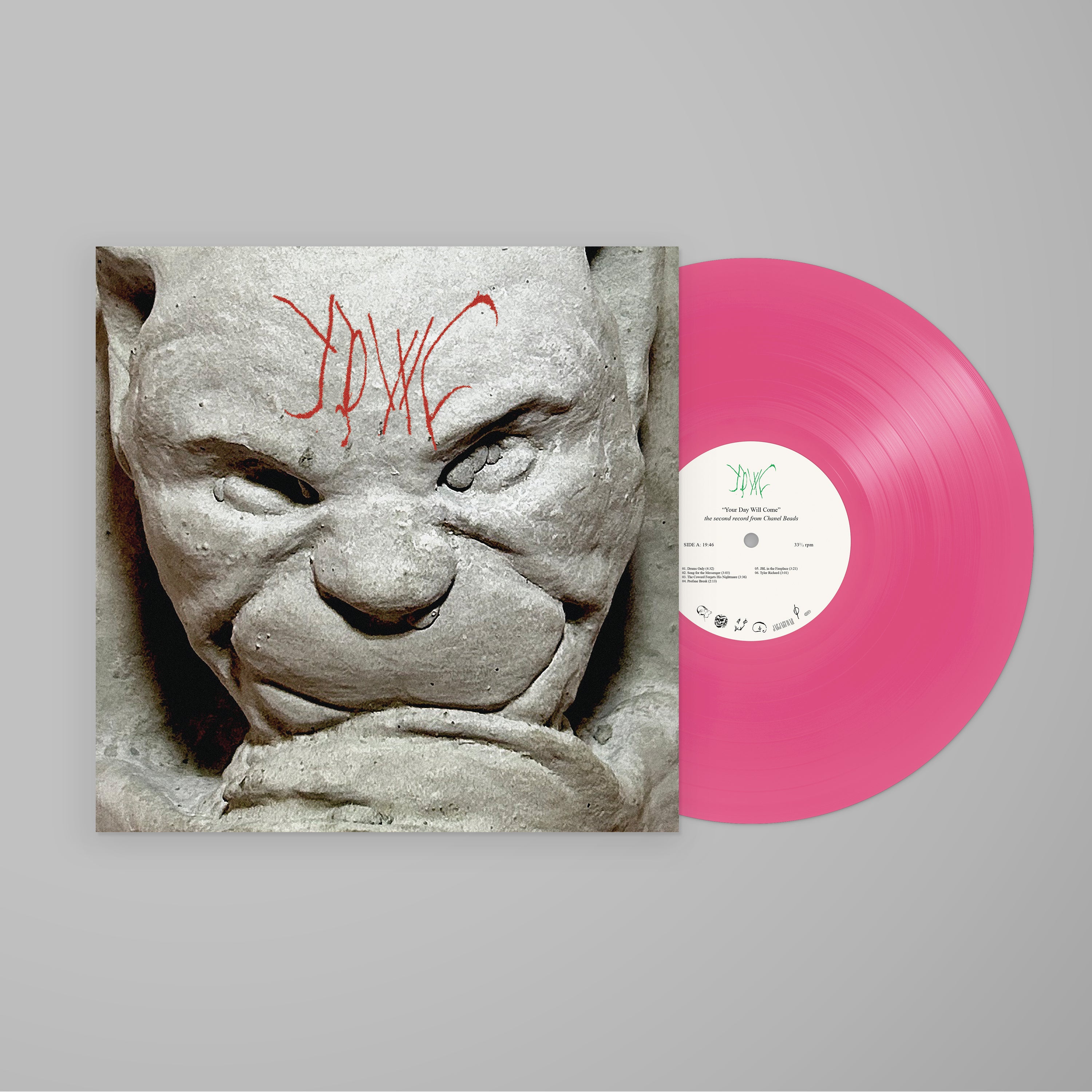 Chanel Beads - Your Day Will Come: Pink Vinyl LP