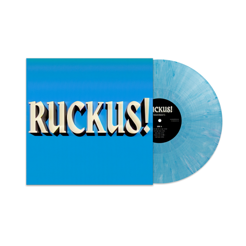 Movemets Ruckus Movements - RUCKUS! Limited Blue + White Swirl Vinyl LP + Alternative ...