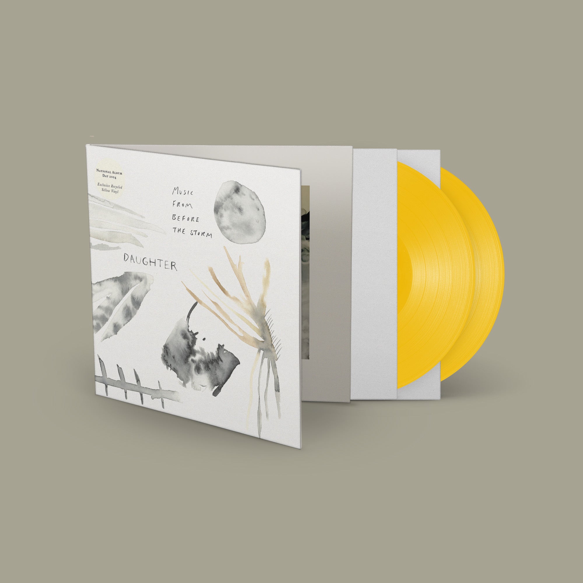 Daughter - Music From Before the Storm: Recycled Yellow Vinyl 2LP [NAD24]