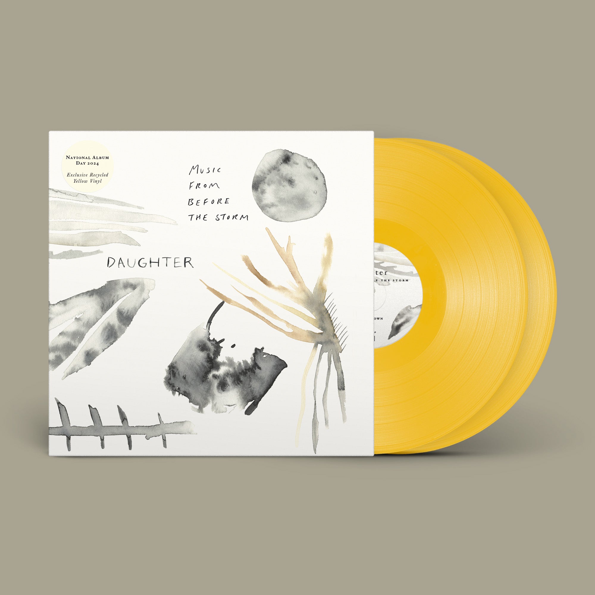 Daughter - Music From Before the Storm: Recycled Yellow Vinyl 2LP [NAD24]