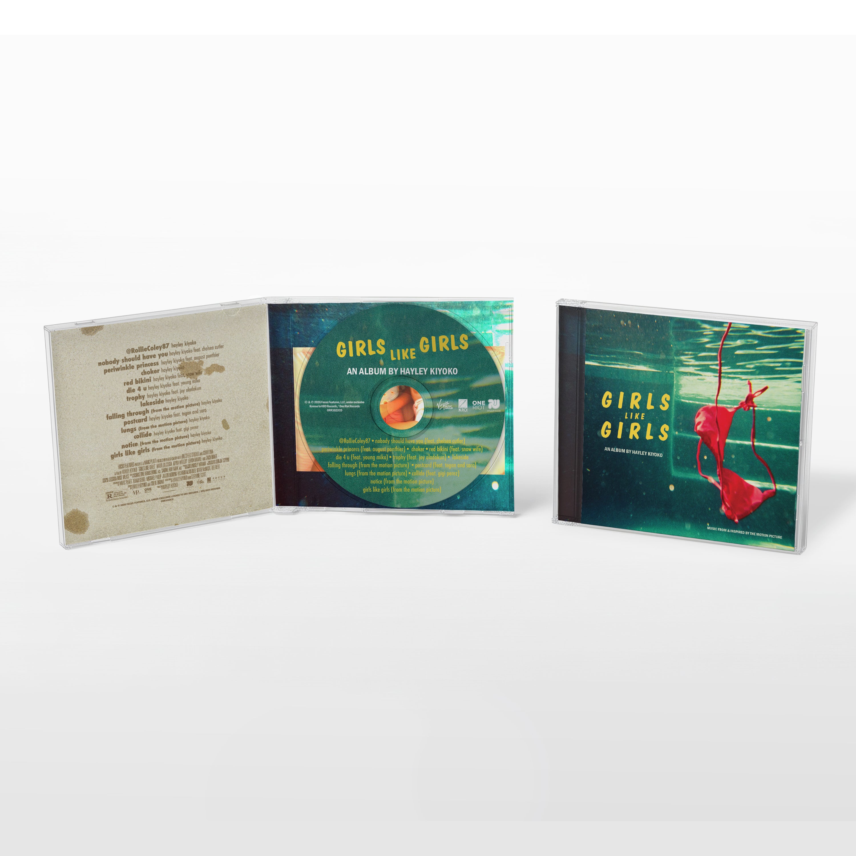 Hayley Kiyoko - girls like girls the album: CD