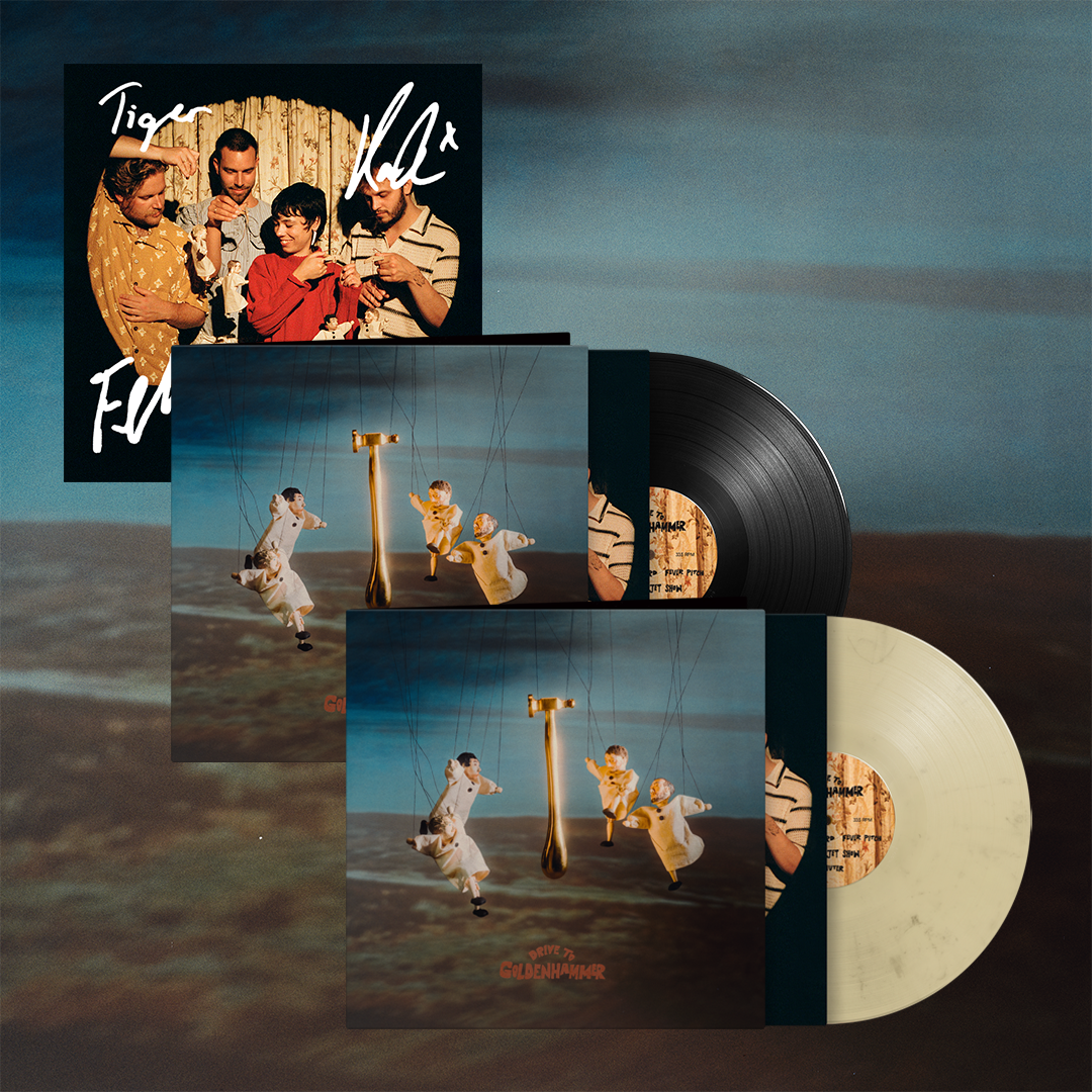 Drive To Goldenhammer: Limited 'Cream' Vinyl 2LP, Black Vinyl 2LP + Signed Art Card