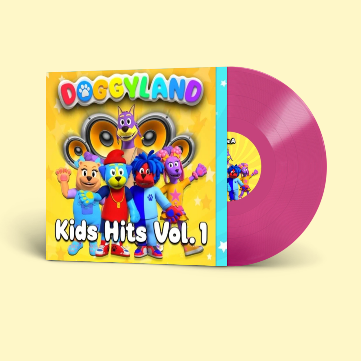 Doggyland, Snoop Dogg - Kids Hits, Vol 1: Opaque Deep Purple Vinyl LP