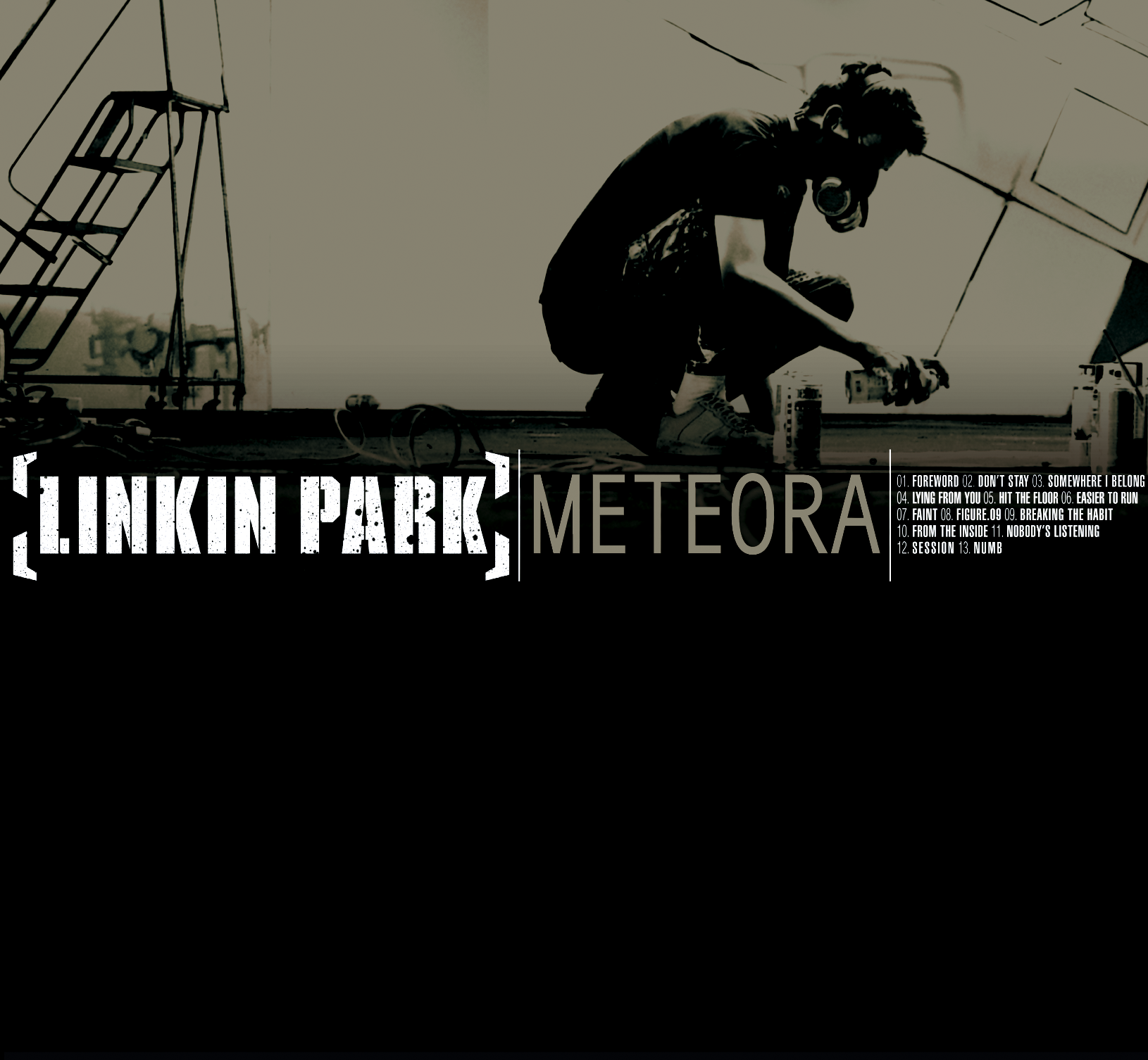 Linkin Park - Meteora: Limited Gold & Red Splatter Vinyl LP