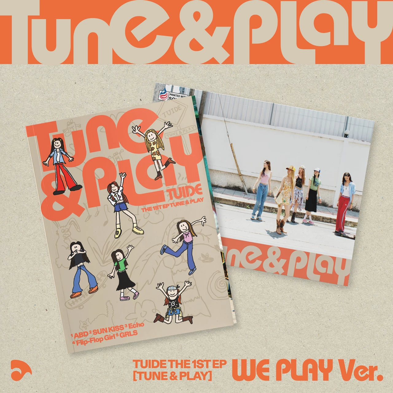 TUIDE - The 1st EP: TUNE & PLAY (WE PLAY Ver.): CD Album