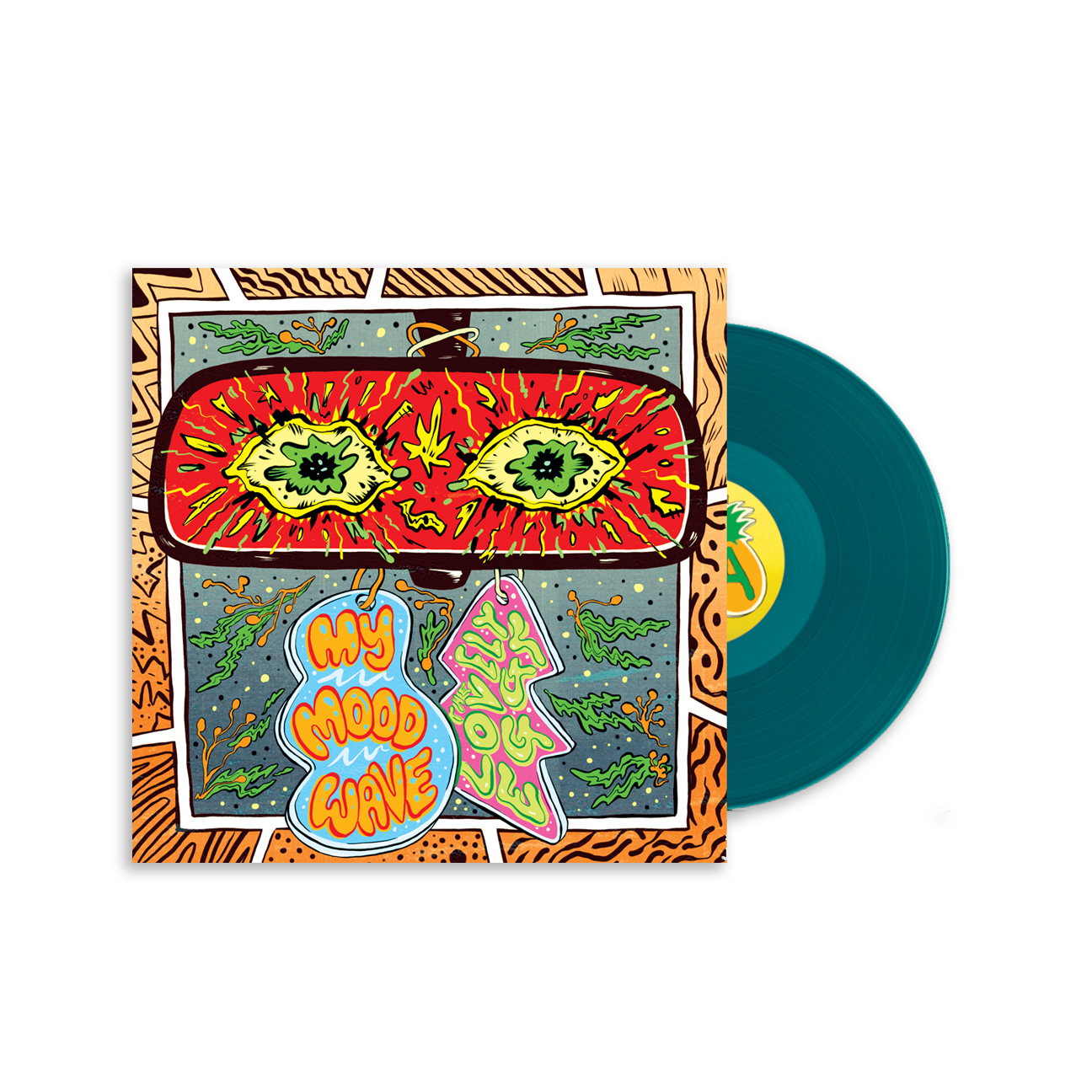 The Lovely Eggs  - My Mood Wave: Blue Vinyl 7" Single