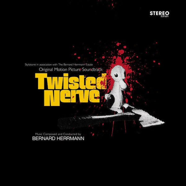 Bernard Herrmann - Twisted Nerve  (Super Deluxe Edition): Clear w/ Red Blood Splatter Vinyl 2LP