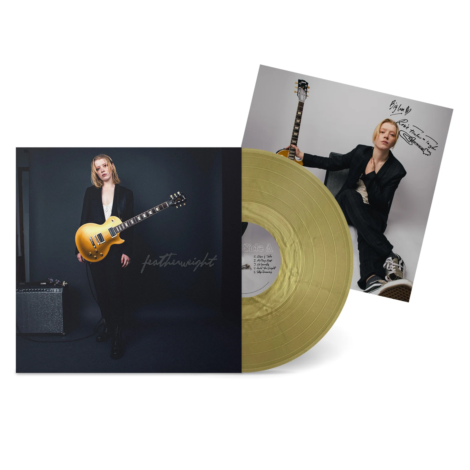 Featherweight: Limited Gold Vinyl LP + Signed Print
