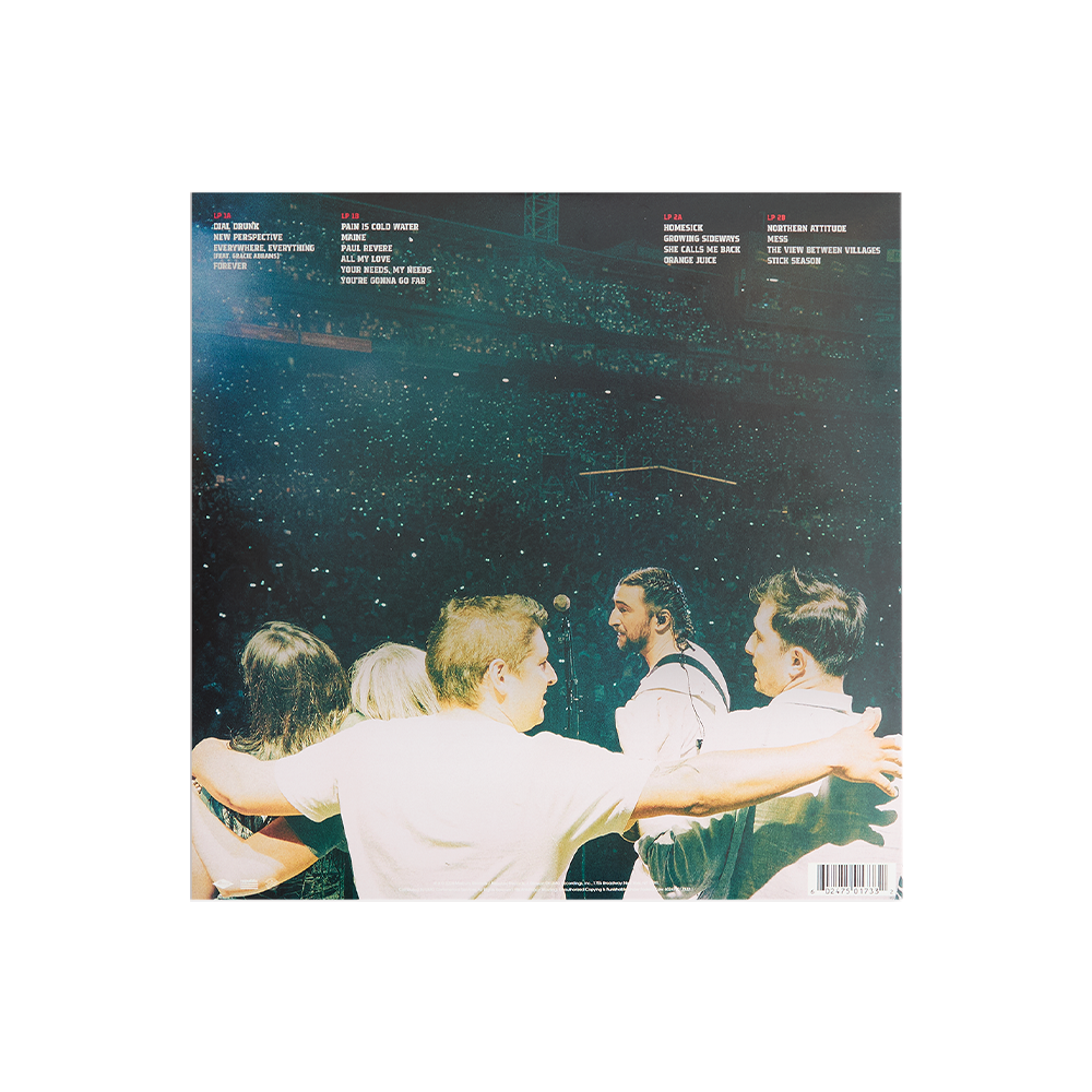 Noah Kahan - Live From Fenway Park (Standard Black 2LP)