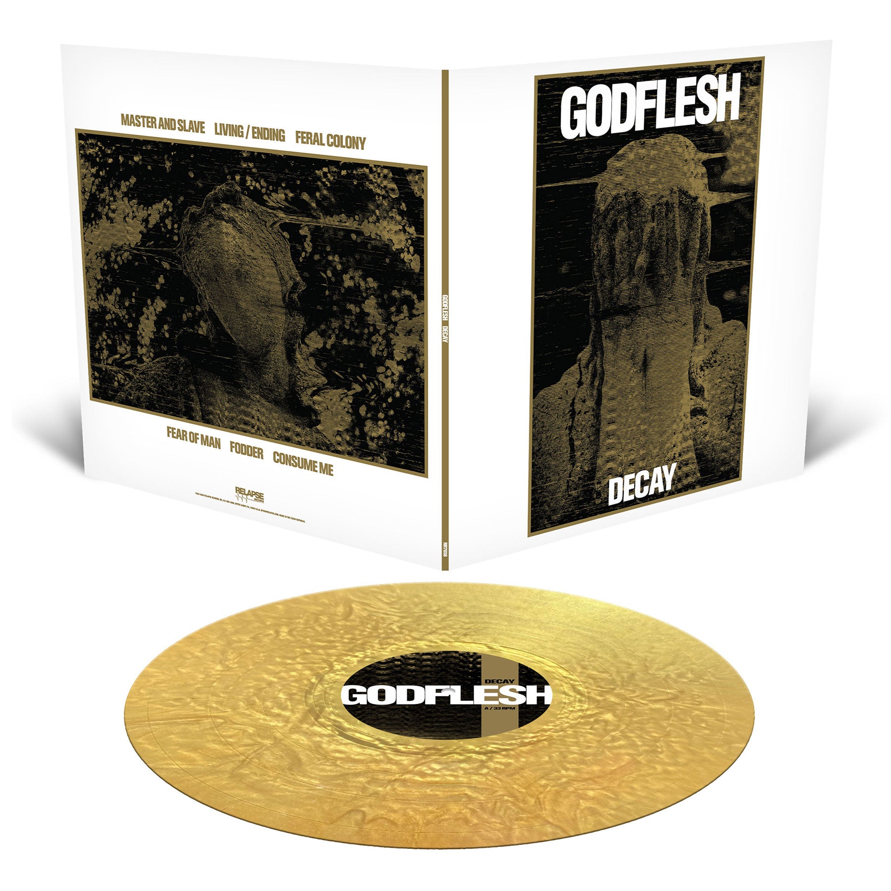 Godflesh - Decay: Golden Nugget Vinyl LP