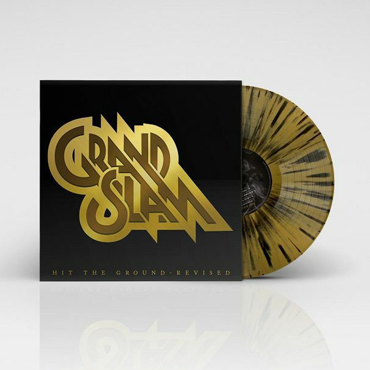 Grand Slam - Hit The Ground - Revised: Limited Gold Vinyl LP