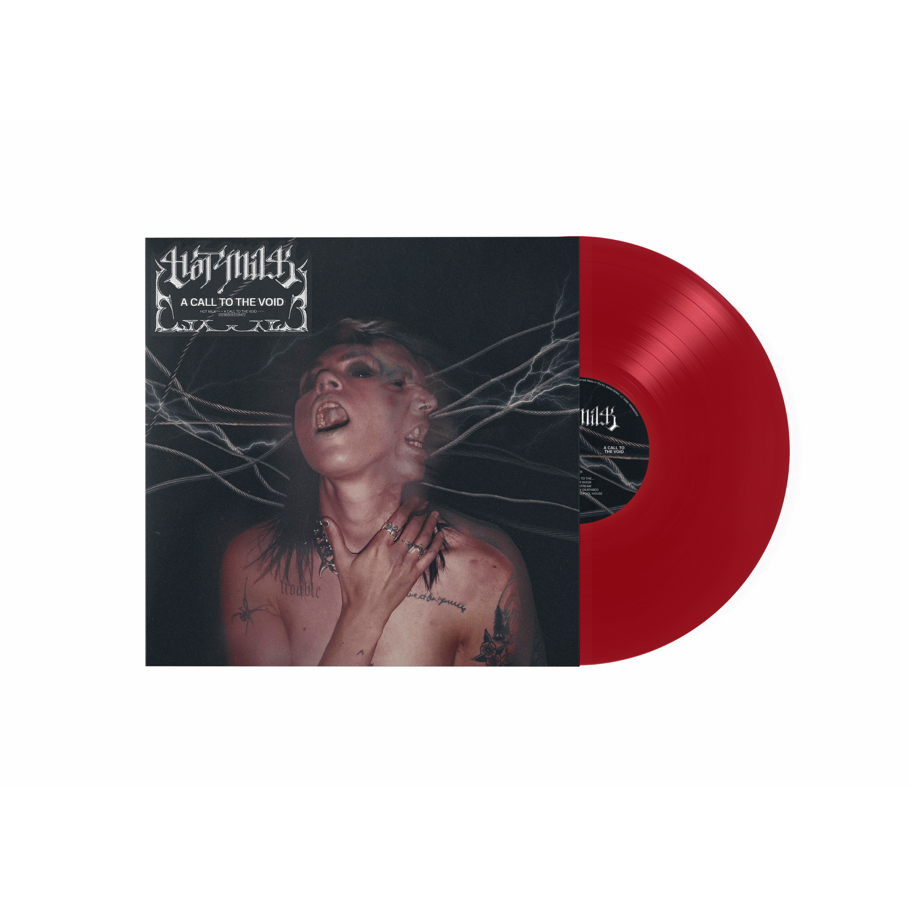 Hot Milk - A Call To The Void: Transparent Red Vinyl LP