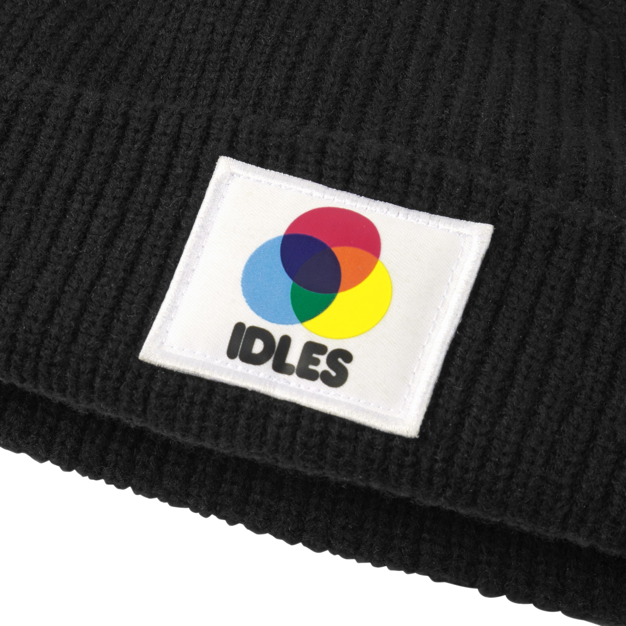 IDLES - Venn Label Black Beanie