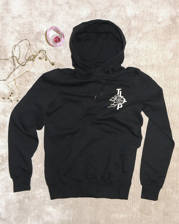 The Last Dinner Party - Black Logo Hoodie