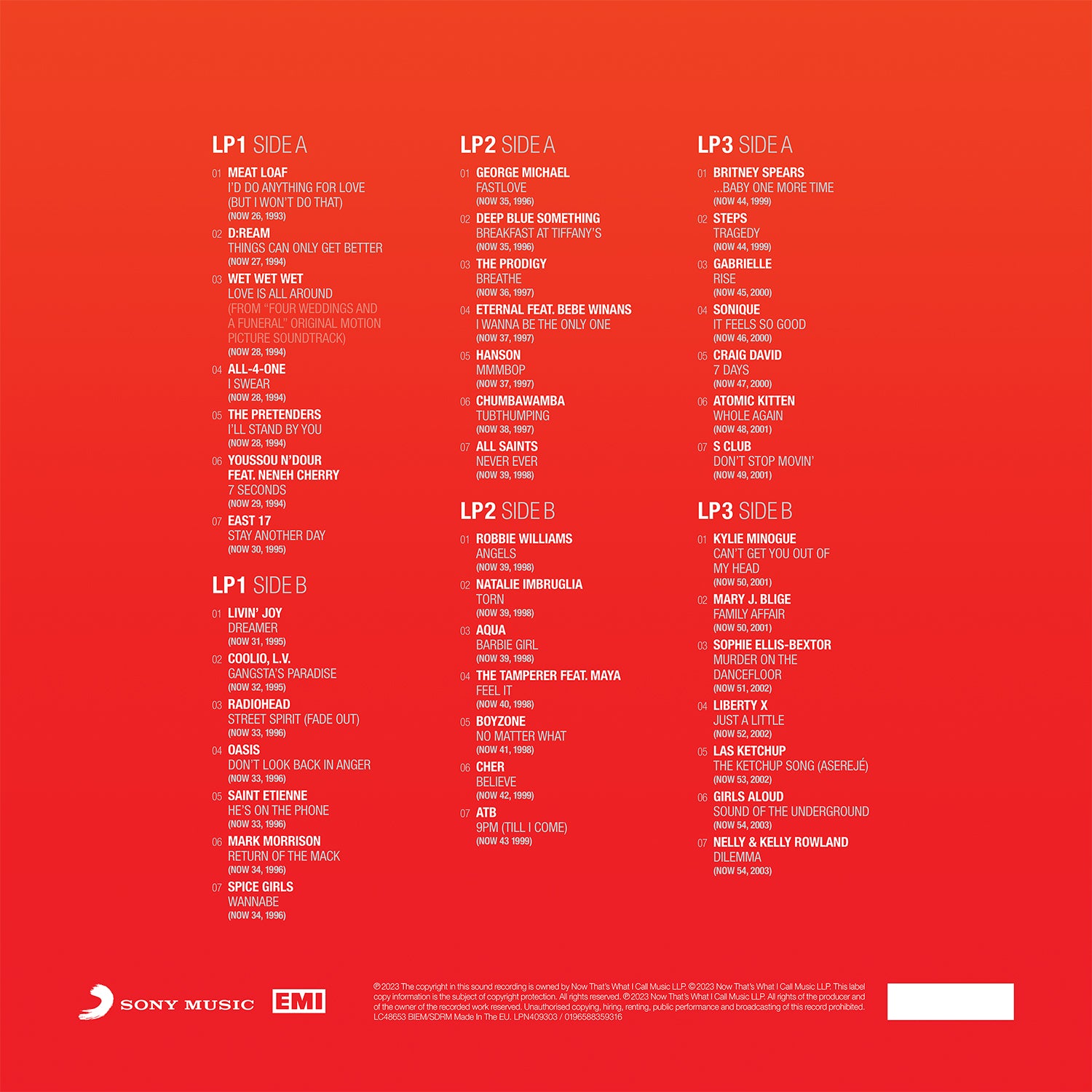 Various Artists - NOW That's What I Call 40 Years: Volume 2 - 1993