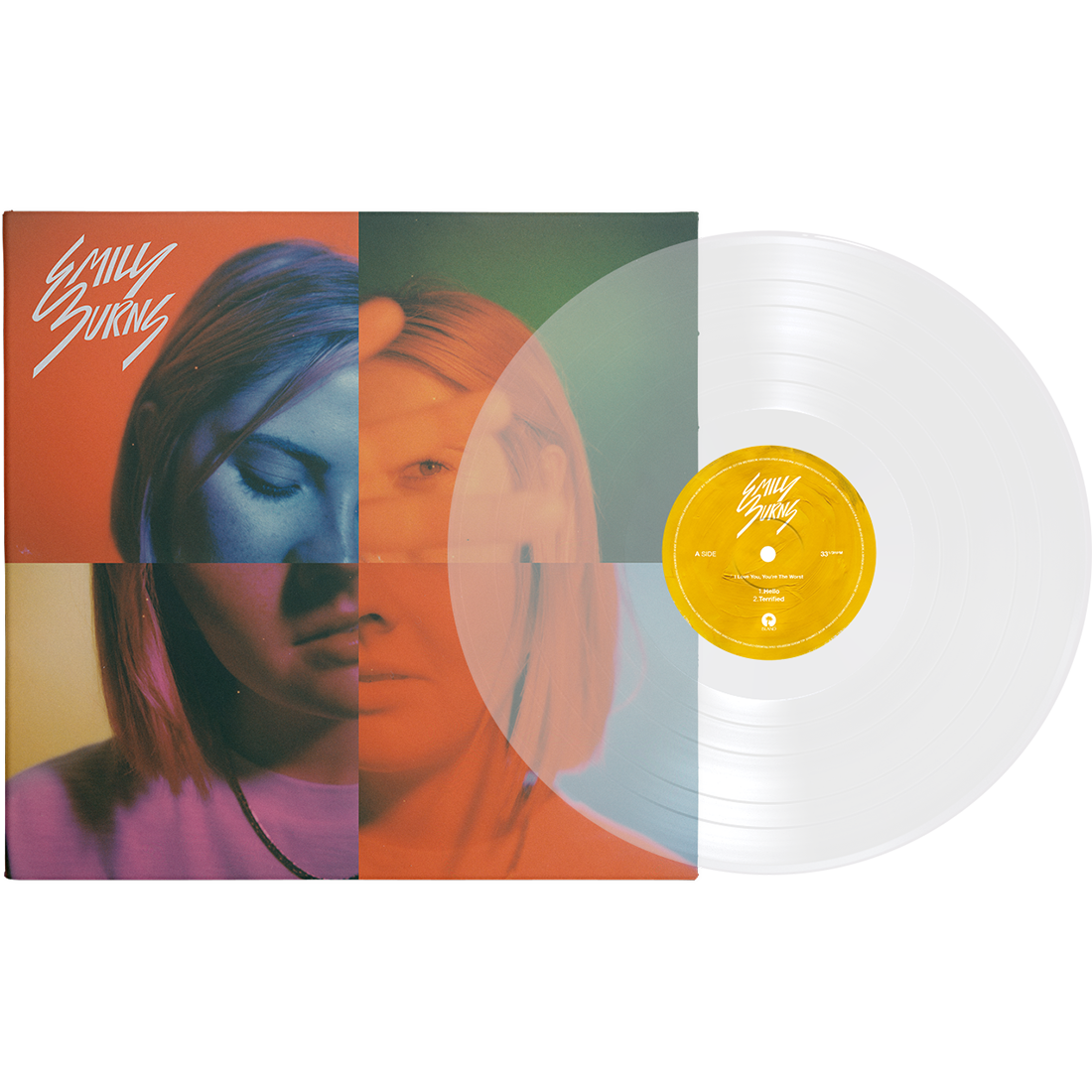 Emily Burns - I Love You, You're The Worst: Limited Edition Clear Vinyl LP