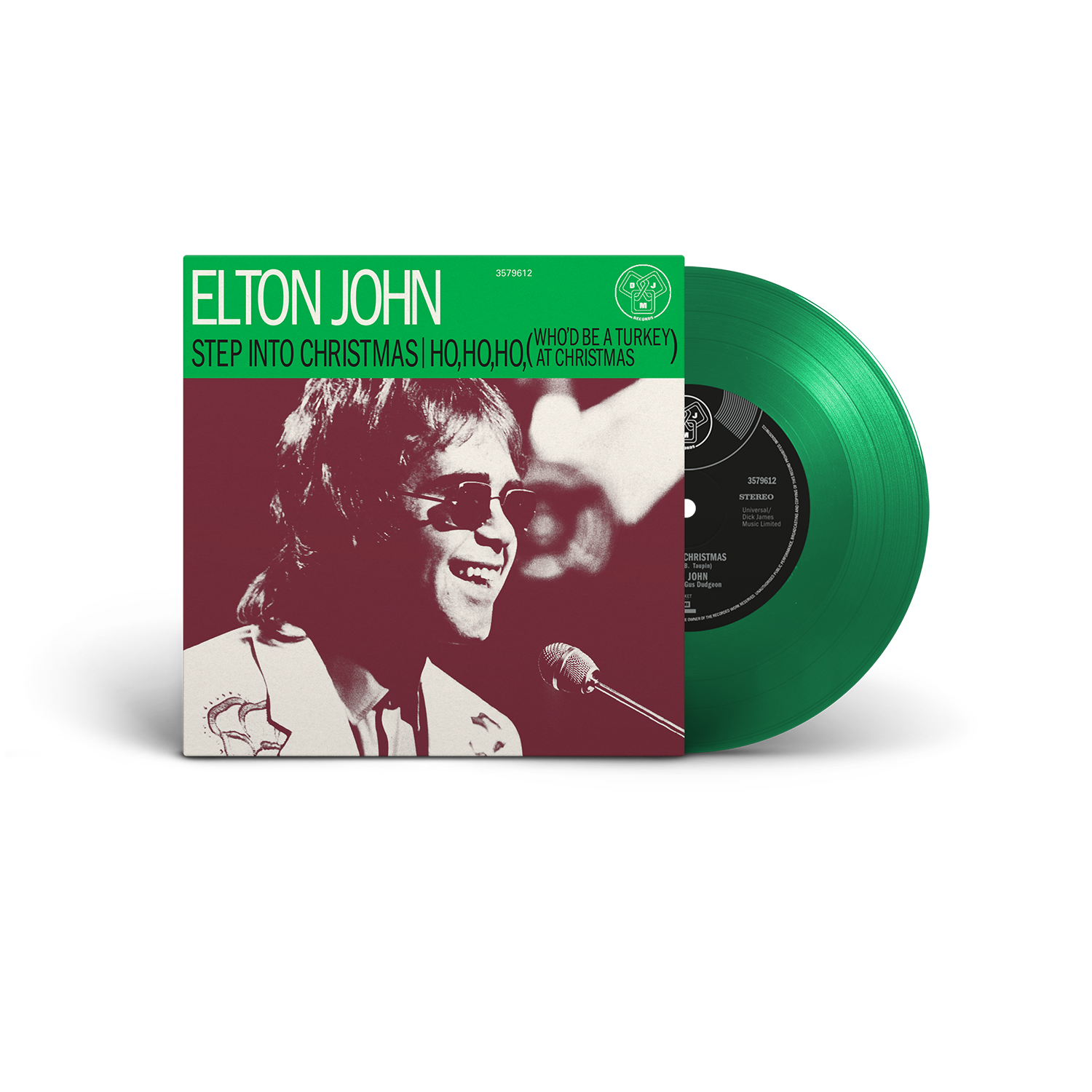 Elton John - Step Into Christmas: Exclusive Green Vinyl 7"