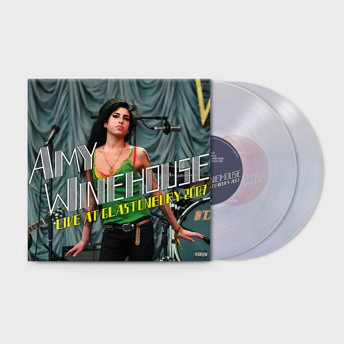 Amy Winehouse - Live At Glastonbury: Limited Clear Vinyl 2LP