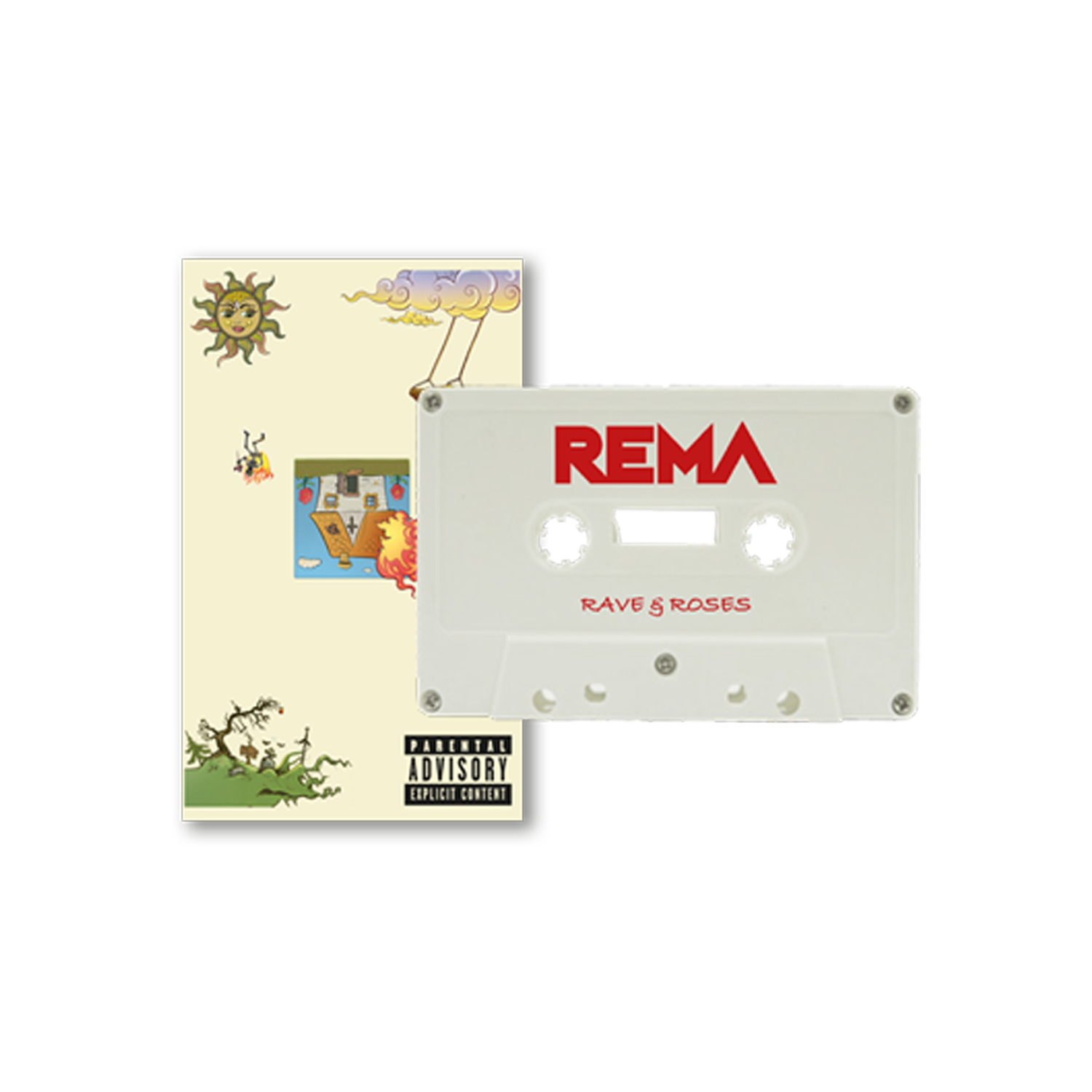 Rema - Rave & Roses: Cassette - Recordstore