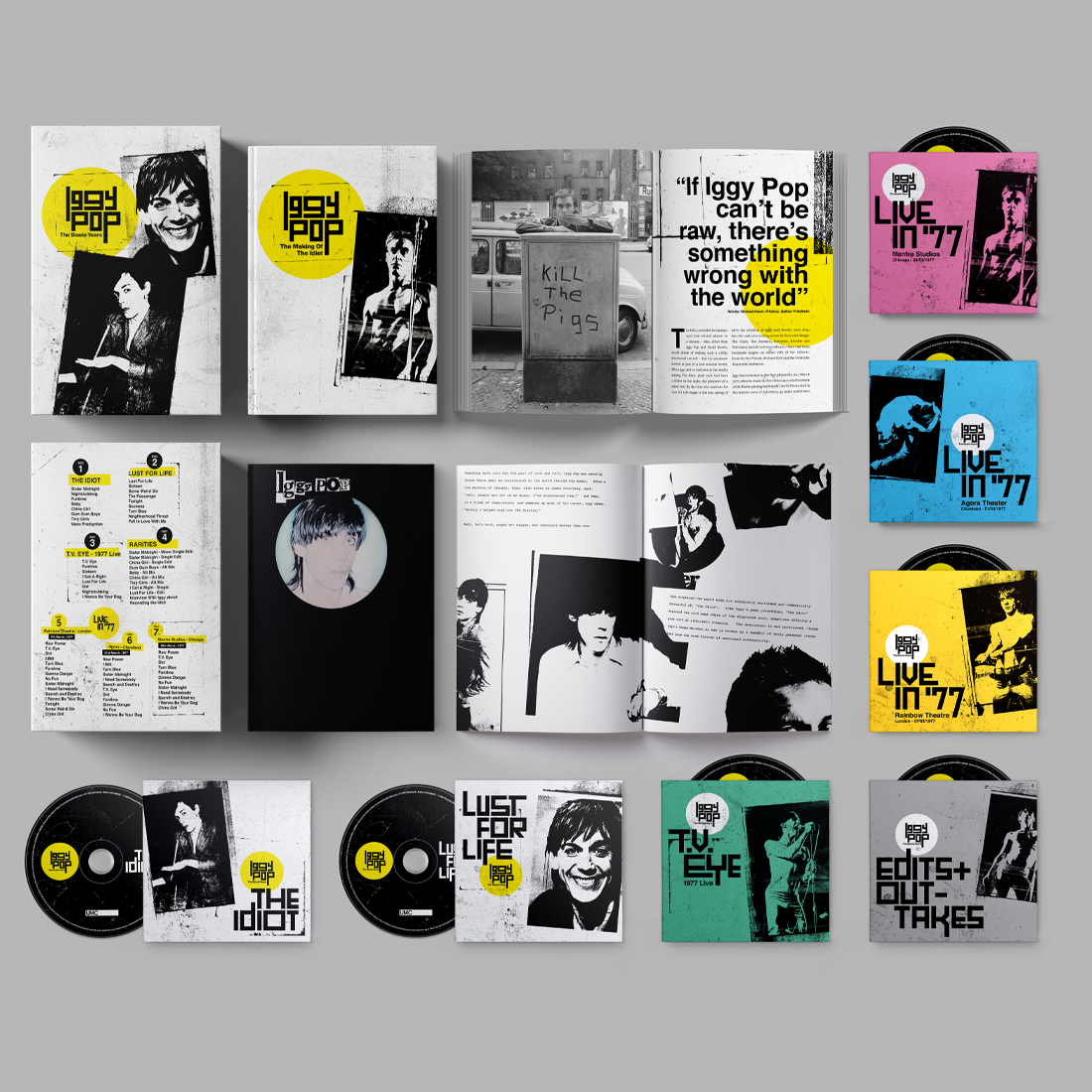 Iggy Pop - The Bowie Years: 7CD Box Set