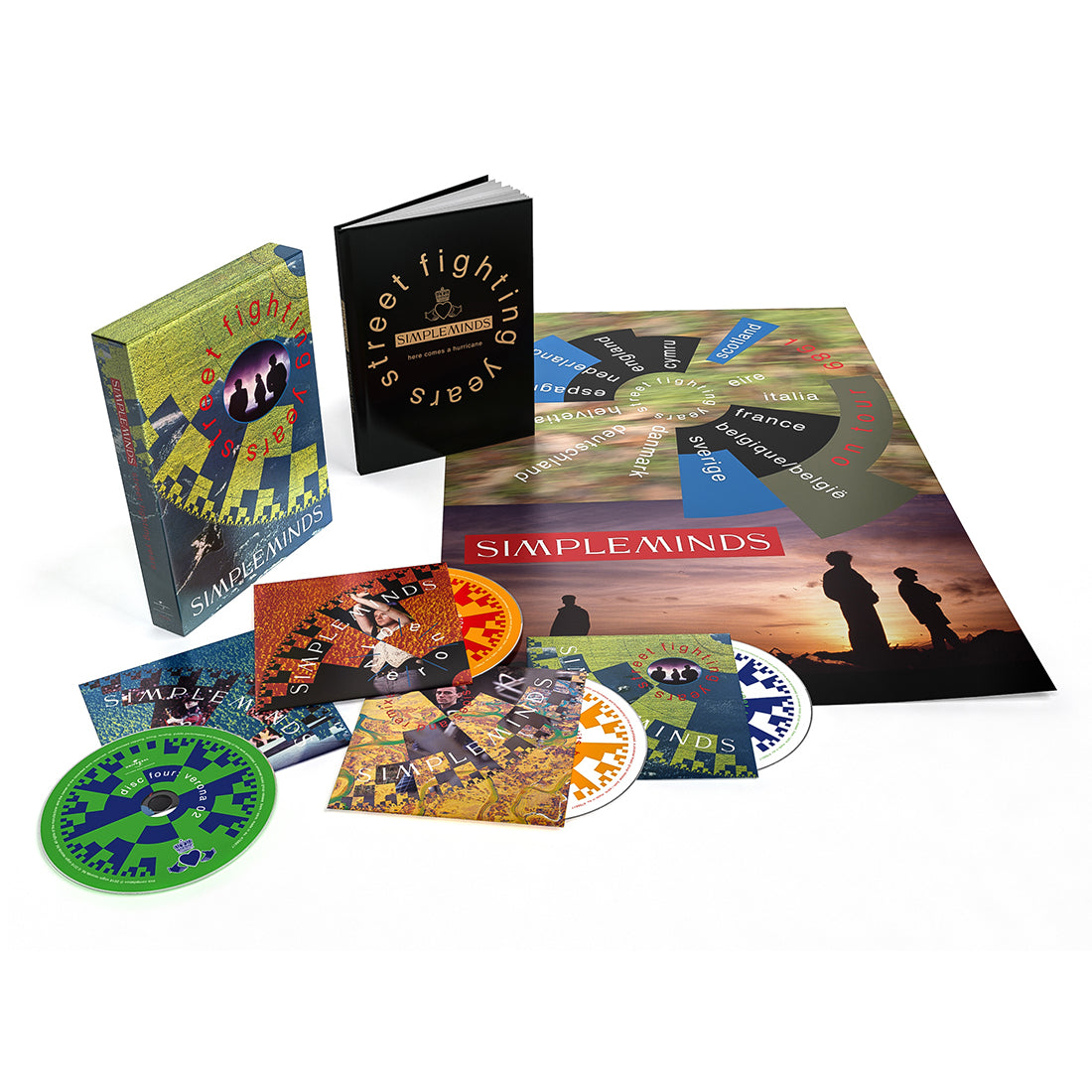 Simple Minds - Street Fighting Years: 4CD