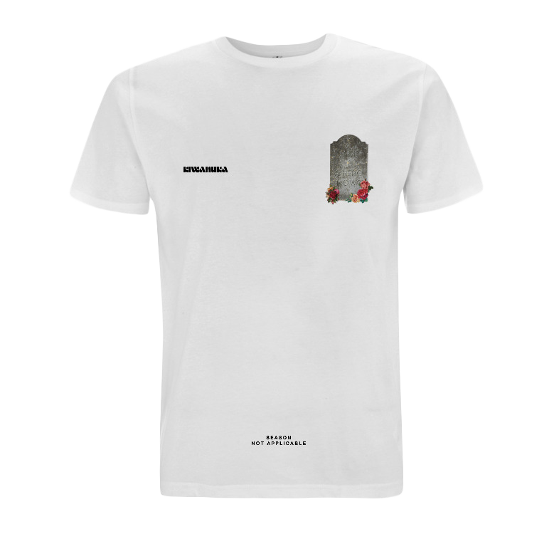 Michael Kiwanuka - Michael Kiwanuka Grave T-Shirt White 