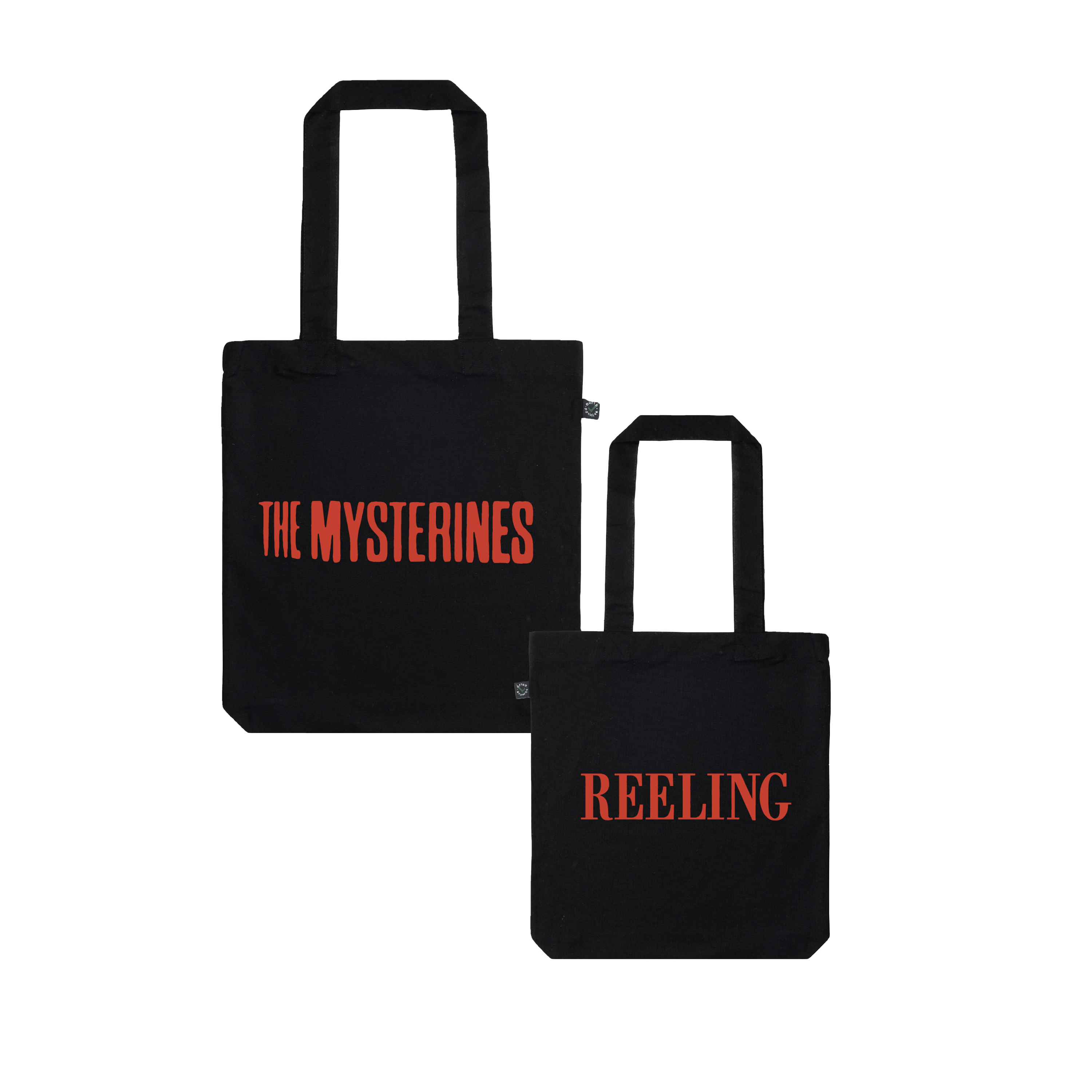 The Mysterines - Tote Bag: Red Logo On Black