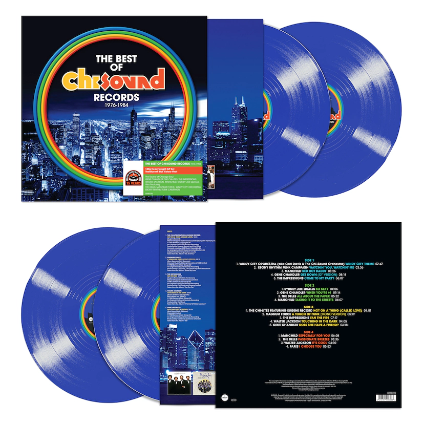 Various Artists - The Best Of Chi-Sound Records 1976-1984: Blue Vinyl 2LP